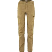 Spodnie rowerowe - Fjällräven Spodnie damskie Stina Trousers w kolorze brązowym, 36 - miniaturka - grafika 1
