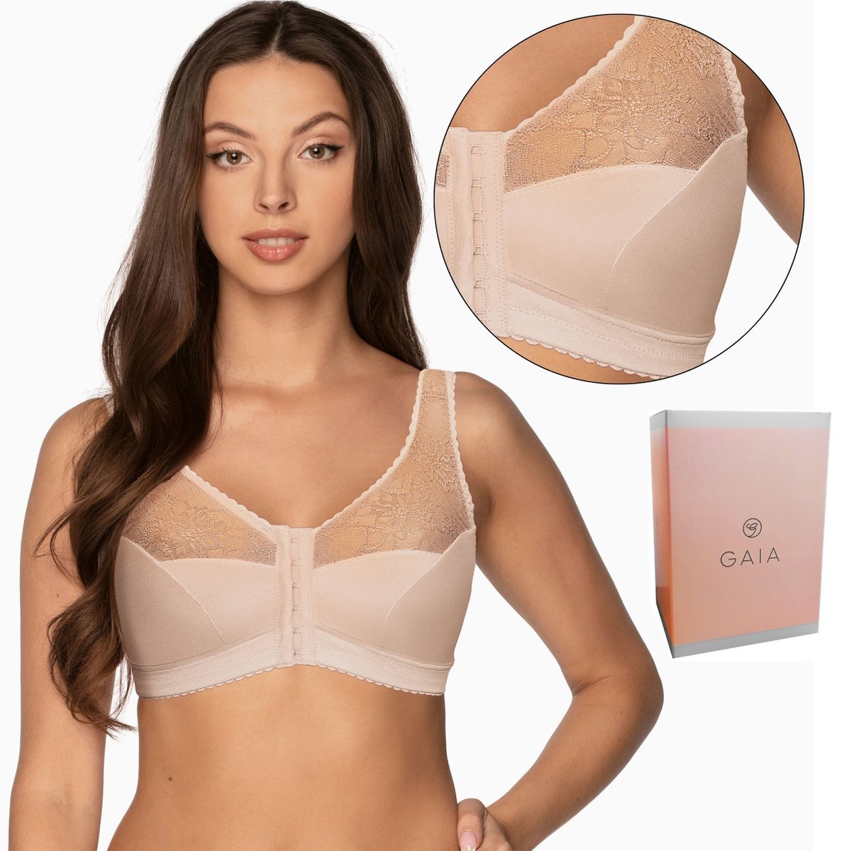 Biustonosz Bez Fiszbin Gaia 1163 Rachela Soft 85G