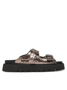 REPLAY Klapki GWF81 .000.C0040S Złoty - Klapki i japonki damskie - miniaturka - grafika 1