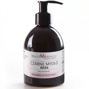 Eva Natura Beaute Marrakech Różane czarne z olejem arganowym - Beauté Marrakech Rose Black Liquid Soap Różane czarne z olejem arganowym - Beauté Marrakech Rose Black Liquid Soap - Mydła - miniaturka - grafika 1