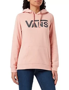 Vans Damska bluza z kapturem z kapturem z logo "Drop V", brzoskwinia beżowa, XS - Bluzy damskie - miniaturka - grafika 1