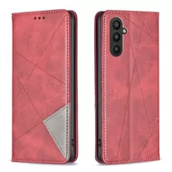 Etui i futerały do telefonów - Etui Wallet Prism do Samsung Galaxy M34 5G - Czerwony - miniaturka - grafika 1