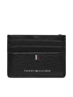 Etui na dokumenty i karty - Tommy Hilfiger Etui na karty kredytowe Th Central Cc Holder AM0AM11858 Czarny - miniaturka - grafika 1