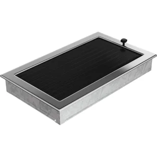 Parkanex kominkowa niklowana żaluzja 22x37 kominek - Kratki wentylacyjne - miniaturka - grafika 1