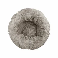 Legowiska dla psów - Legowisko pluszowe dla psa, kota Chmurka beżowe śr. 60 cm - miniaturka - grafika 1