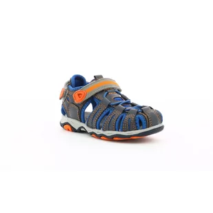 Sandały dziecięce KICKERS KAWA - Buty dla dziewczynek - miniaturka - grafika 1