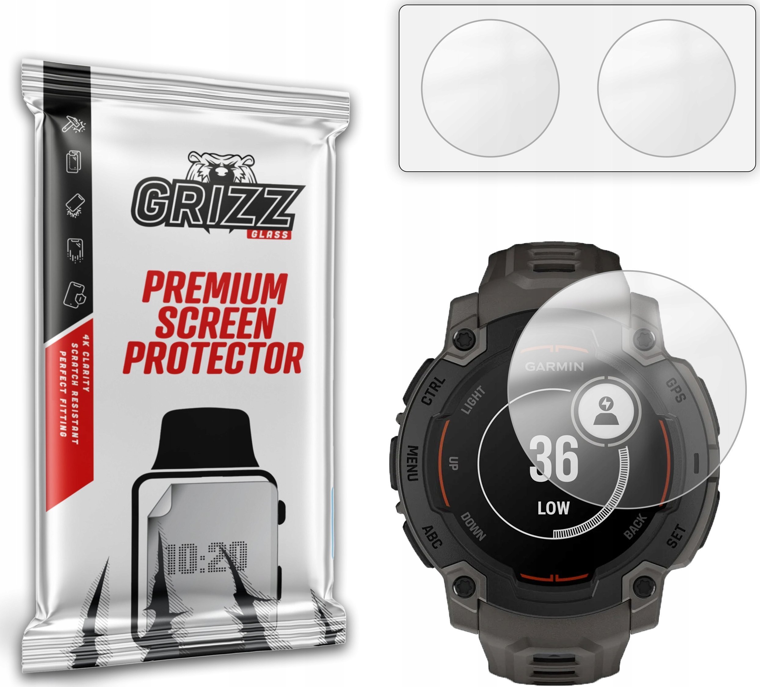 Folia matowa GrizzGlass PaperScreen do Garmin Instinct E 45mm