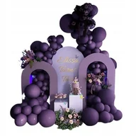 Zabawki interaktywne dla dzieci - Girlanda Balonowa Exclusive Purpurowa Podwójna 125 Model 6 - miniaturka - grafika 1