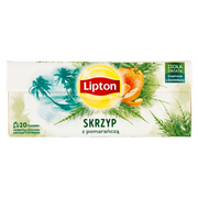 Herbata - Lipton - Herbata ziołowa skrzyp z pomarańczą 20 x 2 g - miniaturka - grafika 1