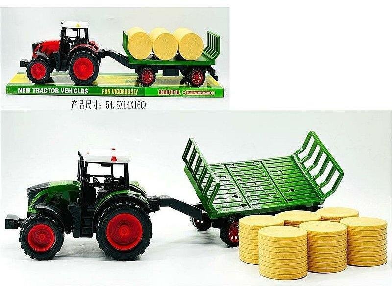 Adar Traktor z maszyną rolniczą