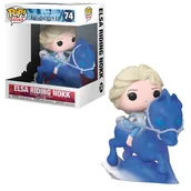 Figurki kolekcjonerskie - Funko POP! Rides, figurka kolekcjonerska, Frozen, Elsa Riding Nokk, 74 - miniaturka - grafika 1