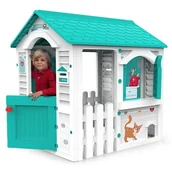 Place zabaw - Chicos Domek Ogrodowy Dla Dzieci Centrum Weterynaryjne Z Akcesoriami 89619 - miniaturka - grafika 1