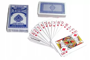 Karty Do Gry W Pokera Talia Powlekana Plastik - Gry karciane Karty Do Gry W Pokera Talia Powlekana Plastik - Gry karciane - miniaturka - grafika 1