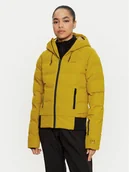 Kurtki narciarskie - Protest Kurtka narciarska Alysumi 6610744 Żółty Slim Fit - miniaturka - grafika 1