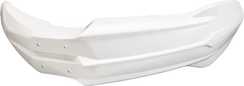 POLISPORT 8574800008 - Błotnik przedni OEM z trwałego, błyszczącego tworzywa sztucznego kompatybilny z motocyklami Yamaha w kolorze białym