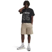 Spodenki męskie - Męskie spodenki dresowe Under Armour UA Rival LW Shorts - beżowe - UNDER ARMOUR - miniaturka - grafika 1