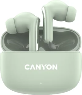 CANYON headset OnGo 9 Green - Słuchawki - miniaturka - grafika 1