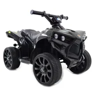 Pojazdy elektryczne dla dzieci - Quad Na Akumulator Czarny Na Miękkich Kołach Super Jakość/xb8118 - miniaturka - grafika 1