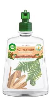 Świece - Air Wick Active Fresh Wkład Drzewo sandałowe 228 ml - grafika 1