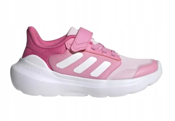 ADIDAS TENSAUR SPORTOWE RÓŻOWE BUTY DZIECIĘCE Z PASKIEM CLOUDFOAM 28 26MA