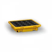 Pozostałe wyposażenie warsztatu - PARTNER B2B Niskoprofilowa wanna wychwytowa z kranem spustowym na 1 beczkę, 42 l TWK 2101 - miniaturka - grafika 1