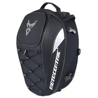 Torebki damskie - Wodoodporna torba motocyklowa Wielofunkcyjna tylna torba na siedzenie motocykla Plecak o dużej pojemności 11--0102 Najnowszy szary - miniaturka - grafika 1