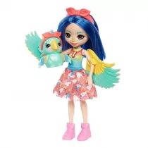Enchantimals Prita Parakeet Lalka Papuga + zwierzątko - Lalki dla dziewczynek - miniaturka - grafika 1