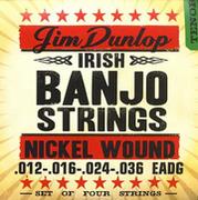 Struny gitarowe  - Dunlop DL STR djn 012/036 Banjo Nickel Strings Irish Tenor 4 String 38320123601 - miniaturka - grafika 1