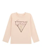 Bluzki damskie - Guess Bluzka K5BI06 J1314 Różowy Regular Fit - miniaturka - grafika 1