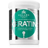 Maski do włosów - Kallos KJMN Keratin maska do włosów 1000ml - miniaturka - grafika 1