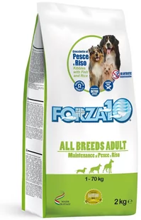 Forza10 All Breeds Maintenance Fish&Rice 2 kg - Sucha karma dla psów - miniaturka - grafika 1