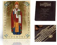 Ikony i obrazy sakralne - Ikona religijna Święty Mikołaj - miniaturka - grafika 1
