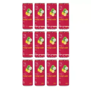 Quality Food Woda kokosowa z puree z yuzu Zgrzewka 12 x 320 ml - Soki i napoje niegazowane - miniaturka - grafika 1