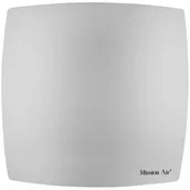 Wentylatory łazienkowe - Wentylator kanałowy MISSION AIR Windy 100 H+T Srebrny - miniaturka - grafika 1