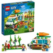 Klocki - LEGO City Furgonetka na targu 60345 - miniaturka - grafika 1