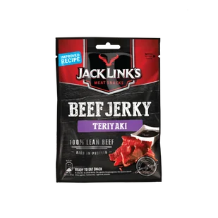 Jack Links Suszona wołowina Beef Jerky 12 x 25 g teriyaki - Zdrowa żywność - miniaturka - grafika 5