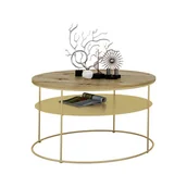 Ławy i stoliki kawowe - Nowoczesny stolik kawowy dąb artisan H5-M07 - miniaturka - grafika 1