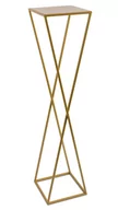 Kwietniki - Nowoczesny kwietnik stojący 100cm złotym 10-1365/100/zloty - miniaturka - grafika 1