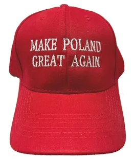 CZAPKA BEJSBOLÓWKA DLA DZIECKA HAFT MAKE POLAND GREAT AGAIN - Czapki damskie - miniaturka - grafika 1