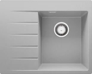 BRANDE POINT 620-40 GRAY (szary) - Zlewozmywaki - miniaturka - grafika 1