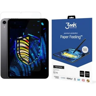 Folia ochronna 3mk Paper Feeling 8.3'' do Apple iPad Mini 6 - Szkła hartowane na telefon Folia ochronna 3mk Paper Feeling 8.3'' do Apple iPad Mini 6 - Szkła hartowane na telefon - miniaturka - grafika 1