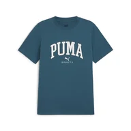 Koszulki sportowe męskie - Męska koszulka PUMA SQUAD PUMA Cold Green - miniaturka - grafika 1