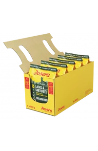 JOSERA Lachs & Kartoffel 5x900g - Sucha karma dla psów - miniaturka - grafika 1