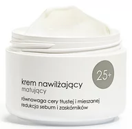 Kremy do twarzy - Ziaja Krem do twarzy 25+ nawilżająco matujący cera tłusta i mieszana 50ml 54312-uniw - miniaturka - grafika 1