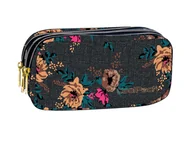 Piórniki - Patio Piórnik Saszetka Cool Pack Primus Grey Denim Flower 80330CP WIKR-1034930 - miniaturka - grafika 1