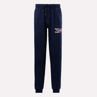 Męskie Spodnie REEBOK RI LOGO JOGGER IN1685 – Granatowy - Spodnie męskie - miniaturka - grafika 1