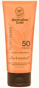 Australian Gold Plant Base Balsam Do Twarzy SPF50 88ml - Balsamy i kremy do opalania - miniaturka - grafika 1