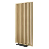 Panele ścienne i boazeria - Ścianka działowa z podstawą - gotowy zestaw - LAMELE3D dąb europejski CPL standardowe - miniaturka - grafika 1