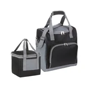 Plecaki - BACHA SPORT BACHA SPORT ZESTAW TOREB TERMICZNYCH NA JEDZENIE CZARNY bach-5036-0 - miniaturka - grafika 1