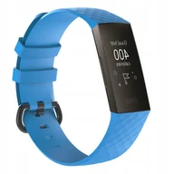 Akcesoria do smartwatchy - PASEK OPASKA SILIKONOWA DO FITBIT CHARGE 3/4 ROZ.S - miniaturka - grafika 1
